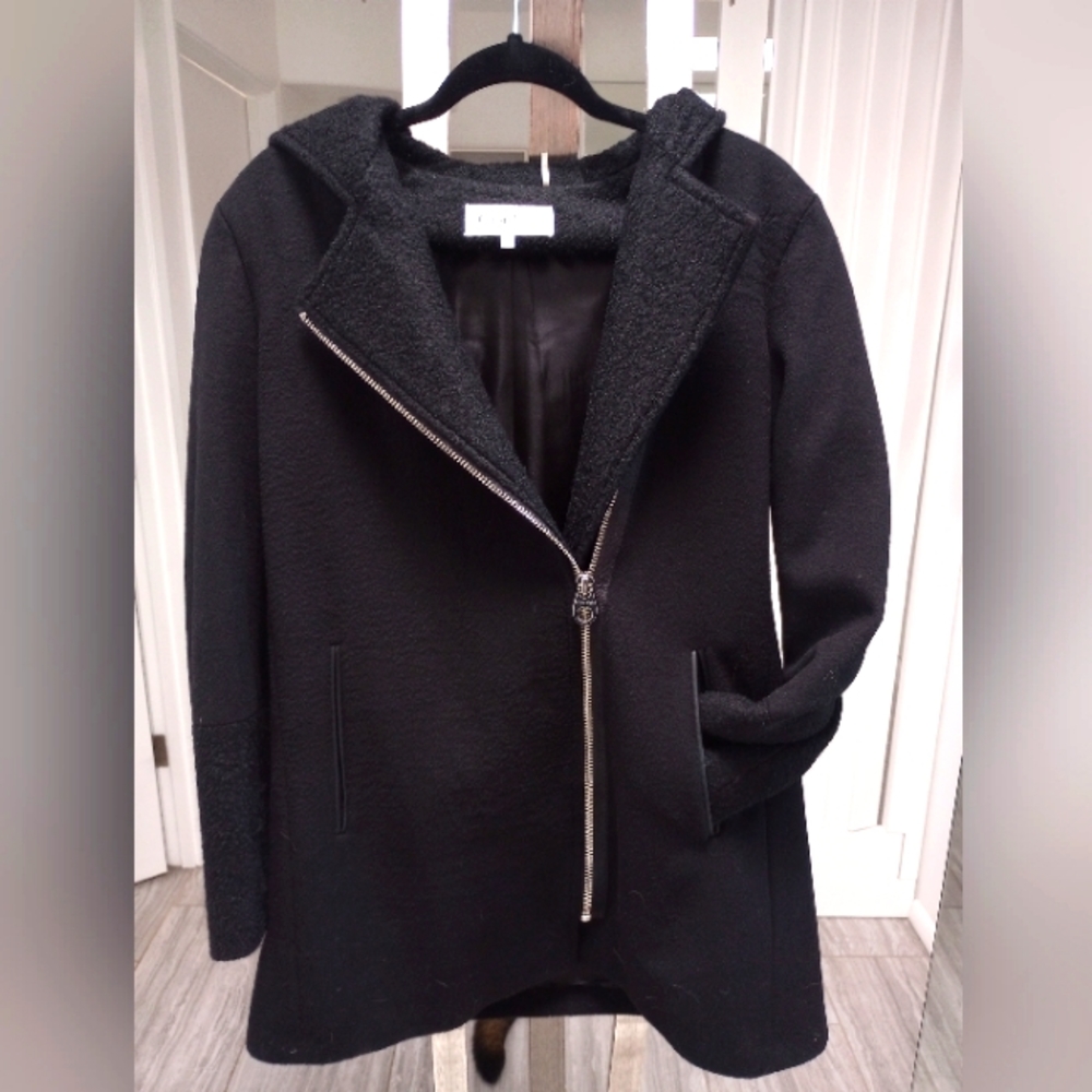 Calvin Klein coat, large,black
